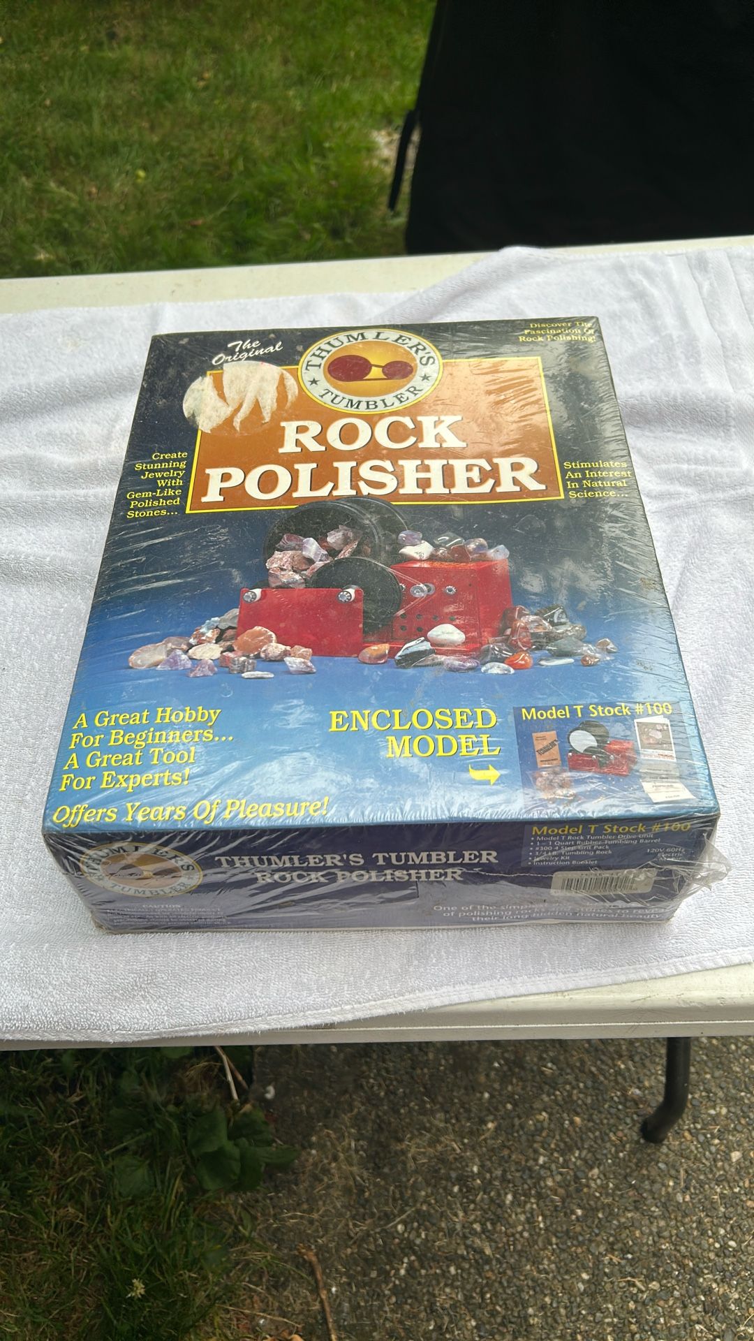 Brand New Rock polisher