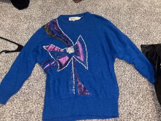 Vintage western connection sweater size m