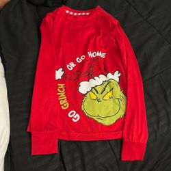 The Grinch Kid Pajama Shirt