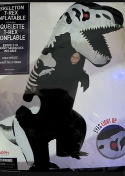 Disfraz De Dinosaurio Size Niño (5 Pies)