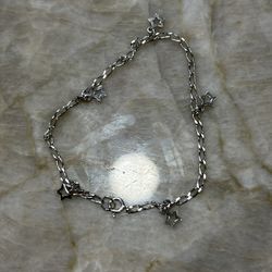 For Wedding 925 Sterling Silver Bracelet 7.5 Inches Long 