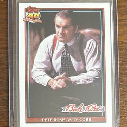 1991 Topps Pete Rose as Ty Cobb Baseball Card