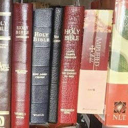 Bibles, See 8 Pics, $15 - $40 Each