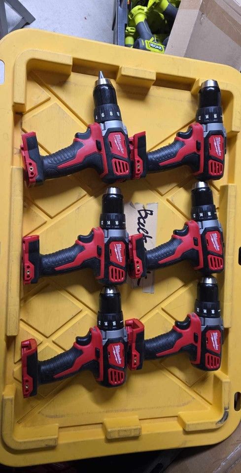 Milwaukee M18 Drills