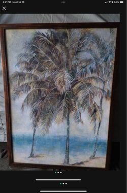 Painting framed