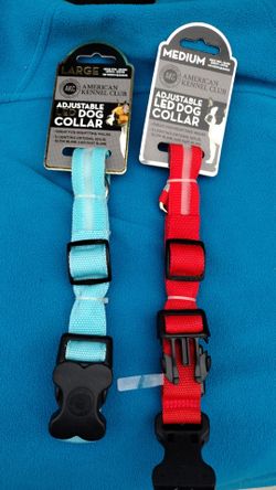 LED Adjustable Dog Collars