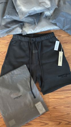 essentials fear of god shorts size large brand new