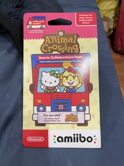 New Nintendo Amiibo Animal Crossing Sanrio Collaboration Pack