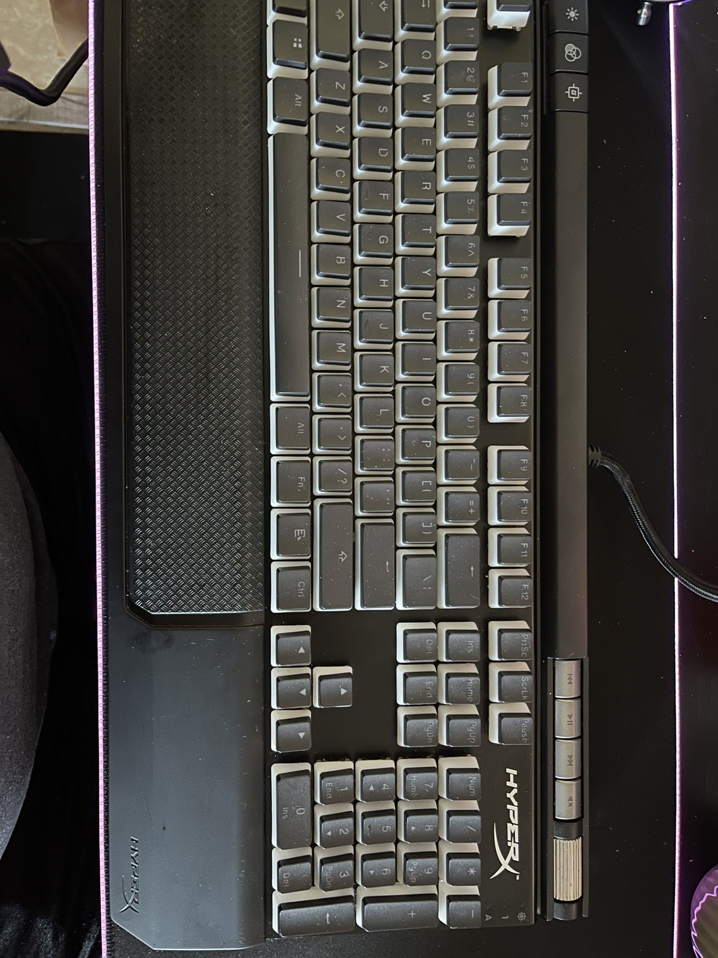 HyperX Alloy RGB Mechanical Keyboard With Cherry MX Brown