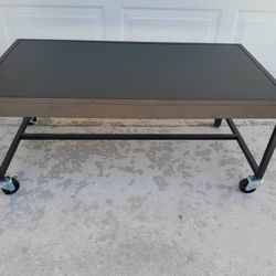 Mobile Metal Table