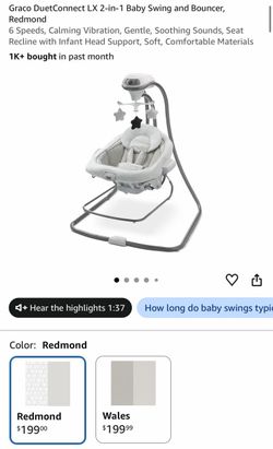 Graco swing