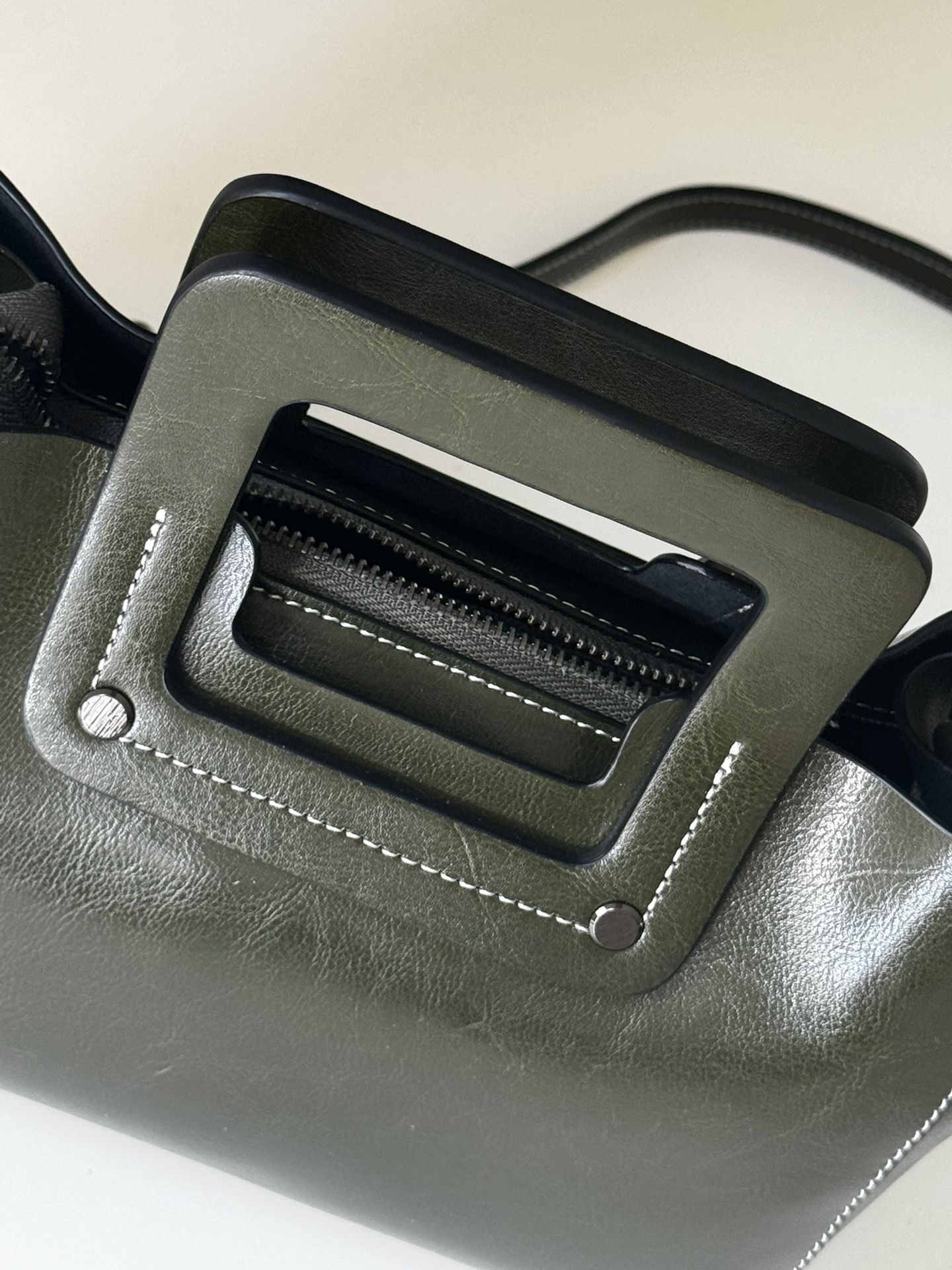 QUQUITO Genuine Leather Woman Handbag Oil Wax Crossbody Bags Luxury Shoulder bag