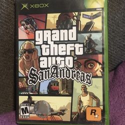 Grand Thef Auto San Andes Xbox