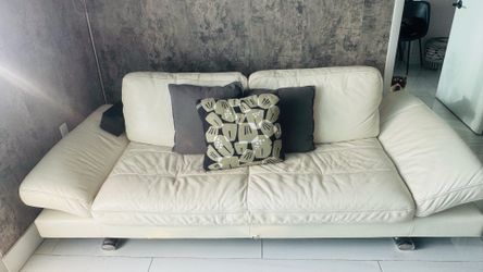 OFF White 3 seats Sofa -