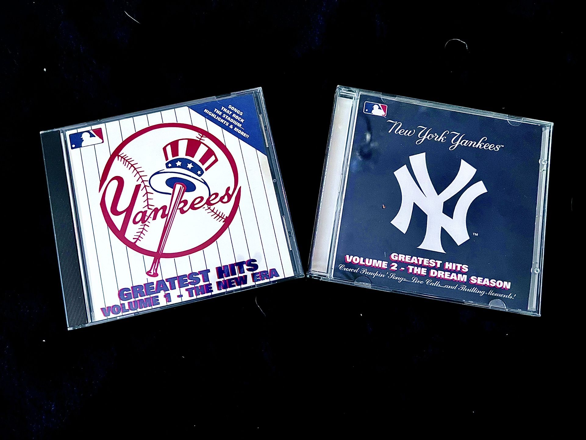 Yankees Greatest Hits Volumes 1 and 2 and The Subway Series CDs