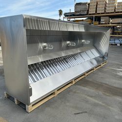 NSF Commercial Kitchen Only Hood 12 FT

