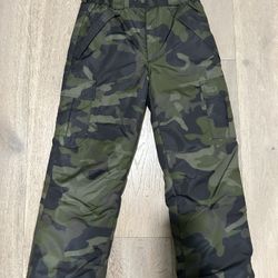 Youth Camo Snowboarding/Ski Pants 