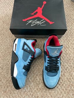 (Worn 3x) 🧼 Nike Jordan 4 Travis Scott OG “Cactus Jack” size 10.5❤️‍🔥