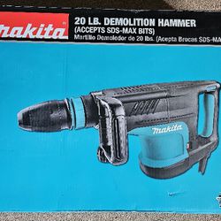 Makita Sds-max Demolition Hammer 20 Lb