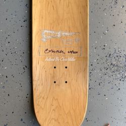 Stereo Skateboard Deck Signed By Chris Miller