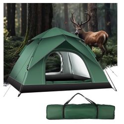 Brand new Pull Up Pop Up Tent 2 Person Green