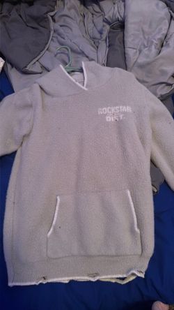 Rockstar Dist. Fleece Hoodie