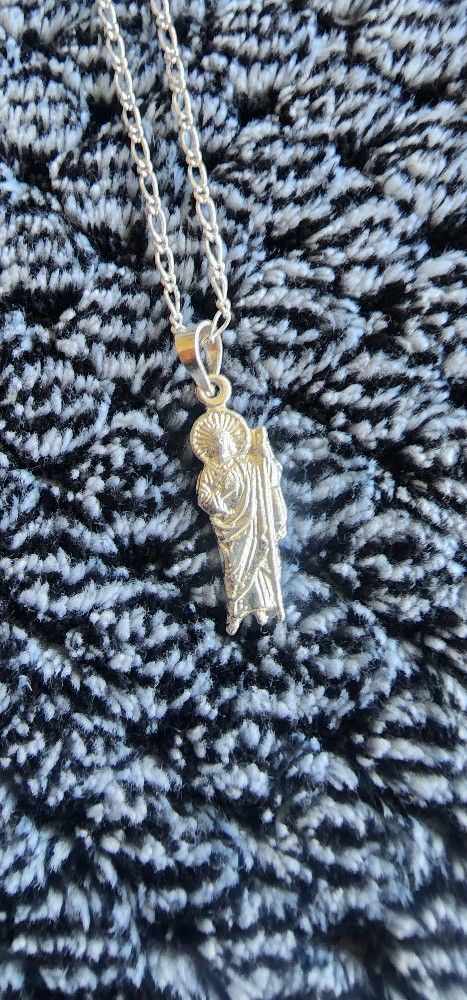 cadena de plata para niño