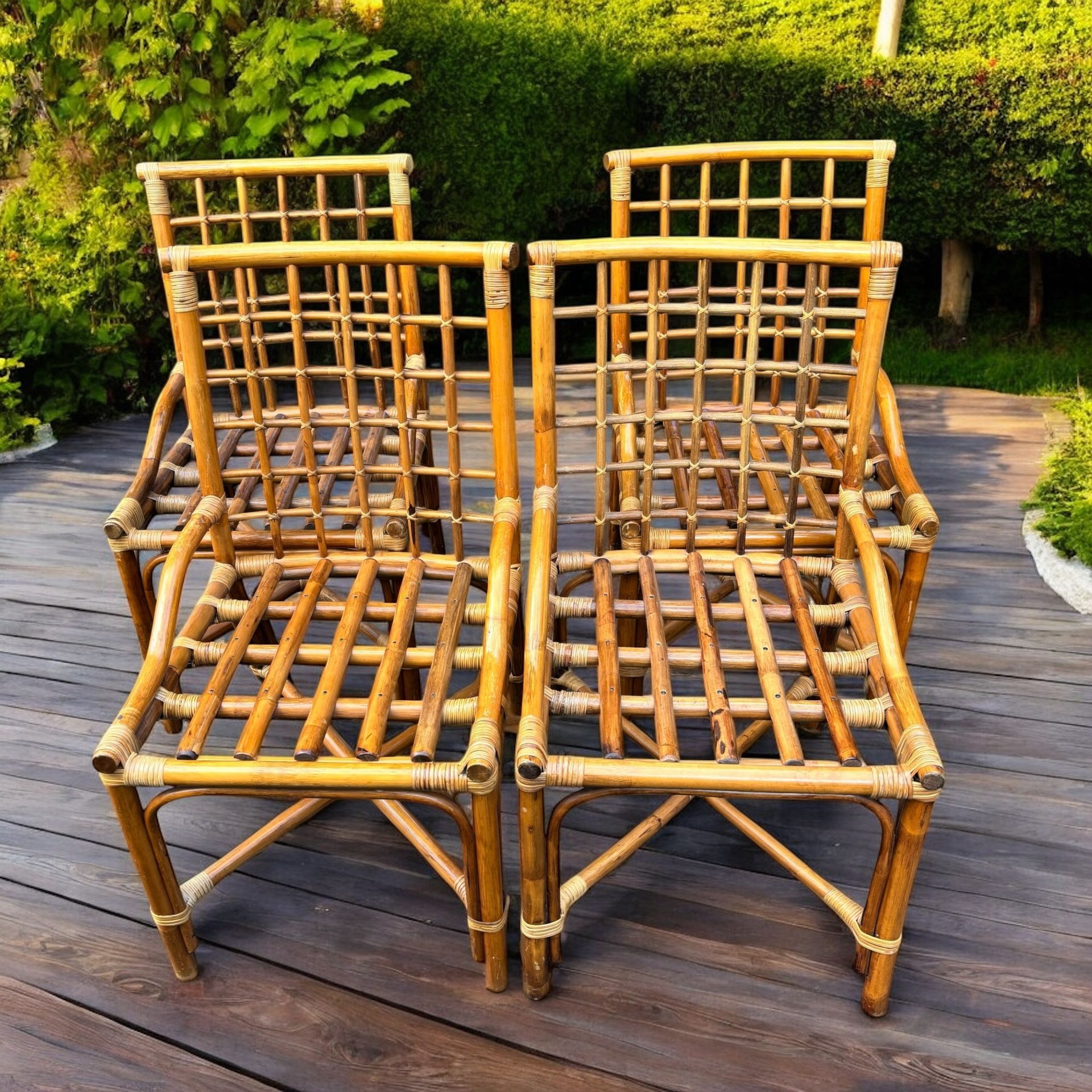 Vintage Rattan Chairs