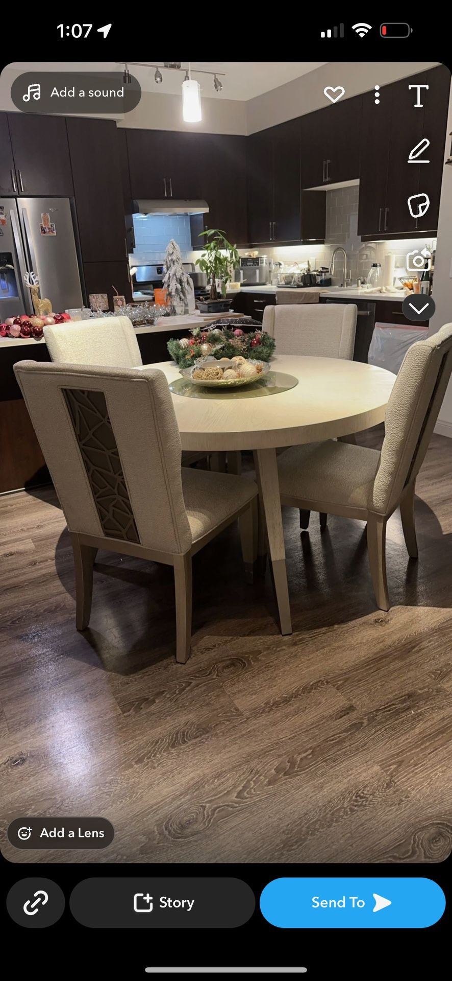 Dining table Plus Chairs