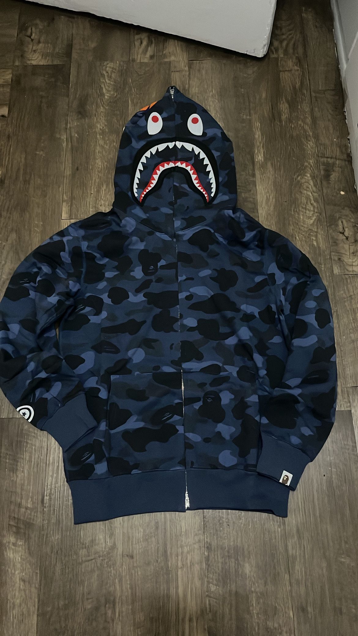 Blue Bape Hoodie