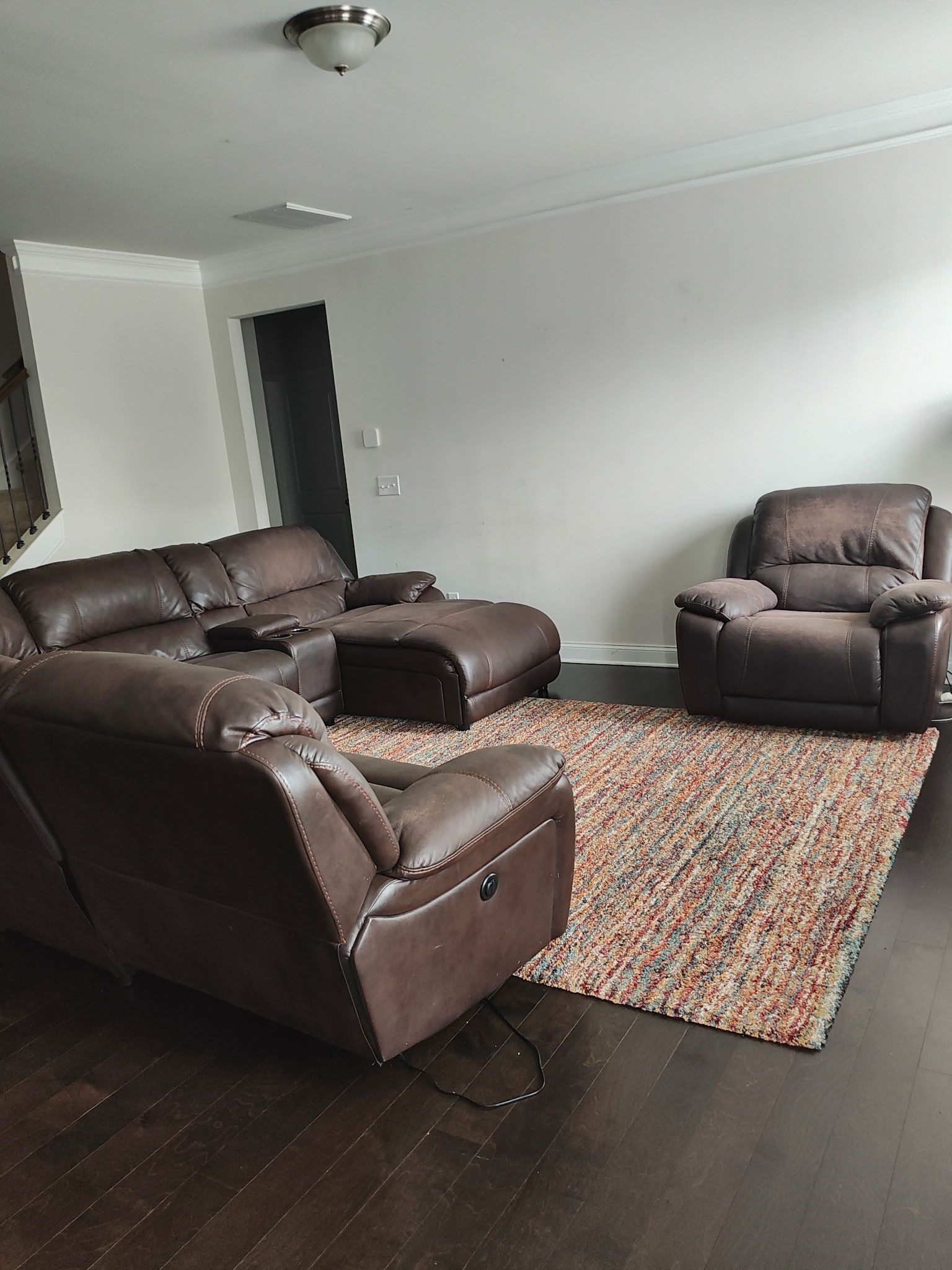 Couches Set With Recliners