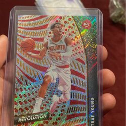 2020-2021 Panini Revolution TRAE YOUNG Base Cn# 65 HAWKS