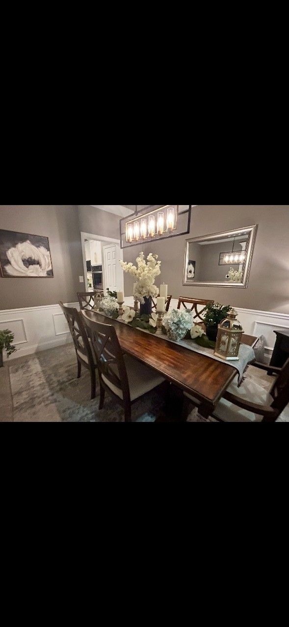 Formal Dining Room Table & Chairs Set $2200 OBO