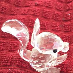 Swarovski Crystal Figurine Squirrel