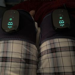 Digital Advanced Cordless Vibration Massager Heated For Knee Shoulders, Back Elbow Neck New Two Pack