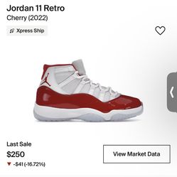 Jordan 11 Retro “Cherry (2022)”