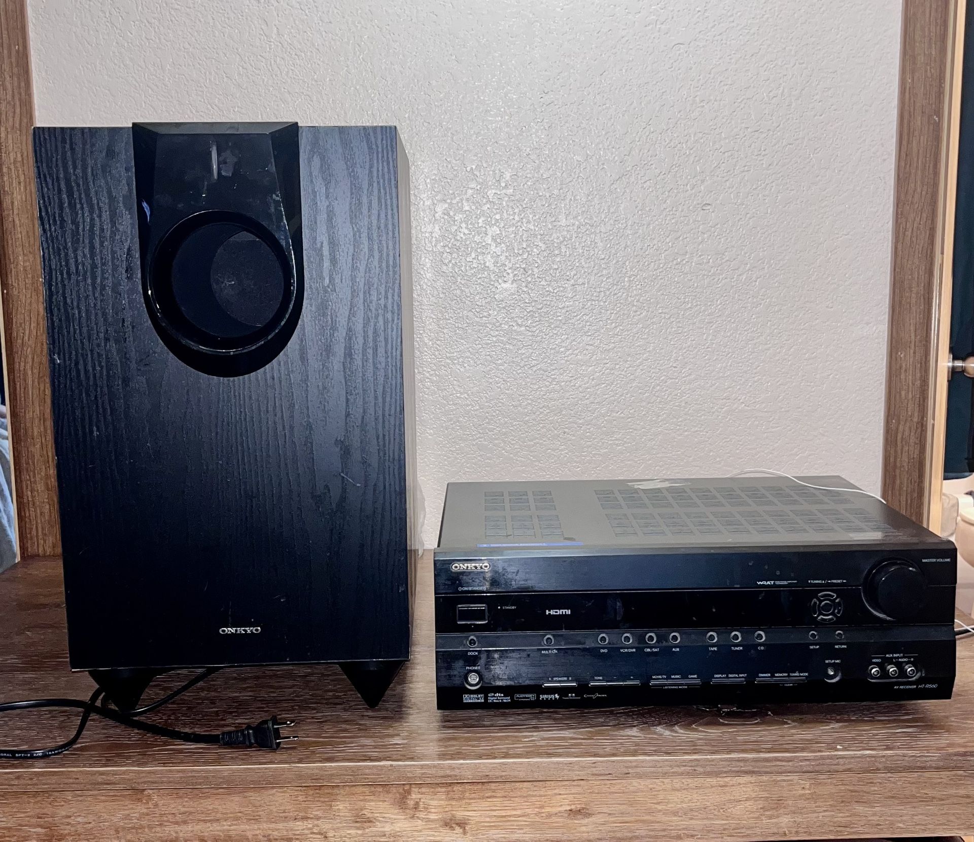 Receiver + Subwoofer