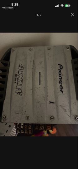 Pioneer 400w MOSFET Car Amplifier