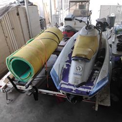 Jet Skit Trailer And Lily Pad For Sale