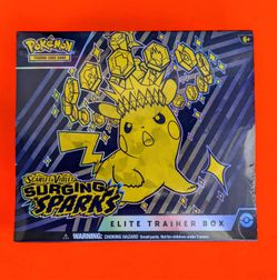 Pokemon Surging Sparks Elite Trainer Box - SV08: Surging Sparks (SSP)