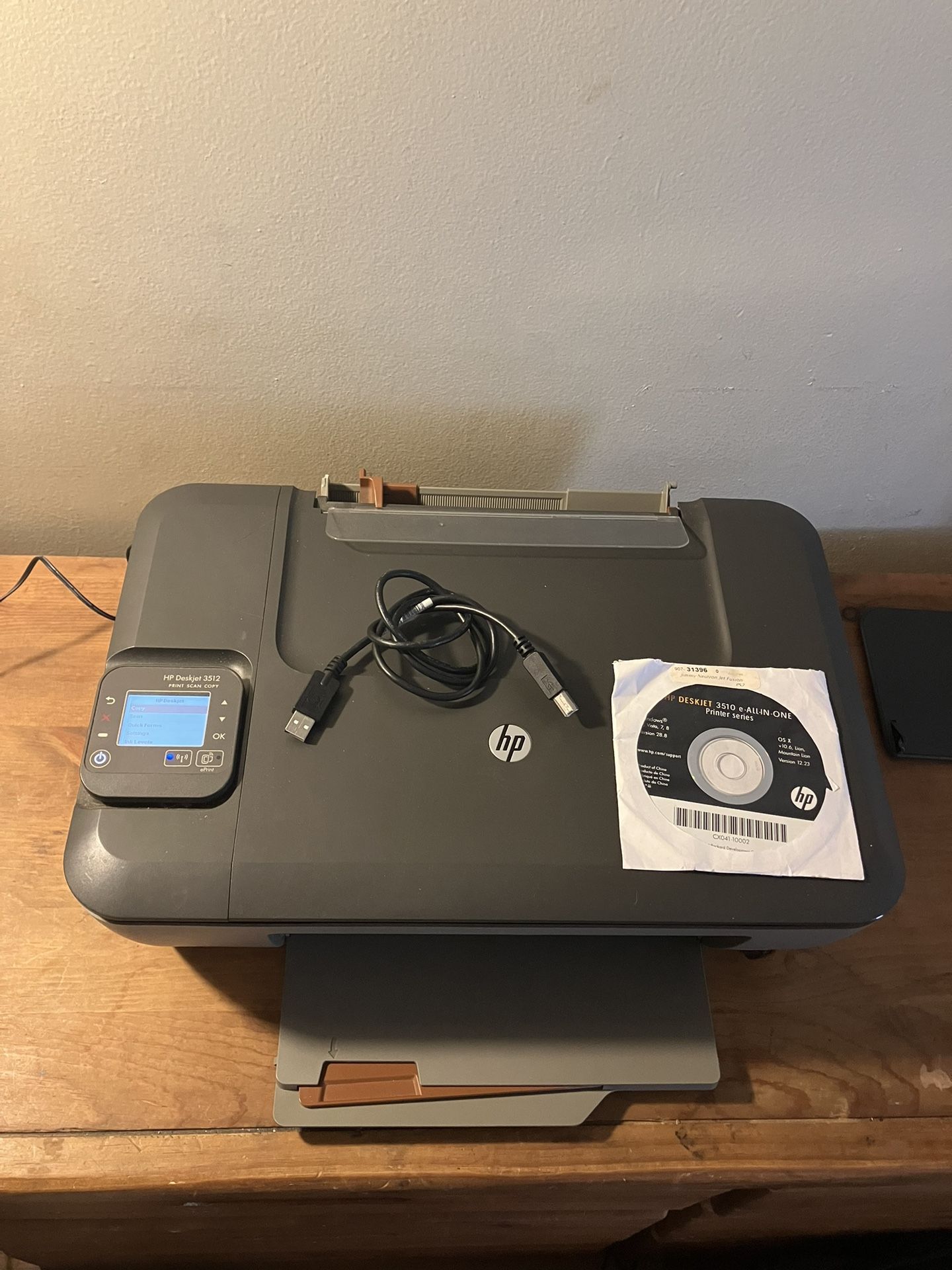 HP Deskjet 3510 All In One Printer