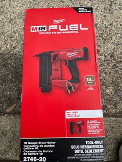 New  18 gauge Brad nailer