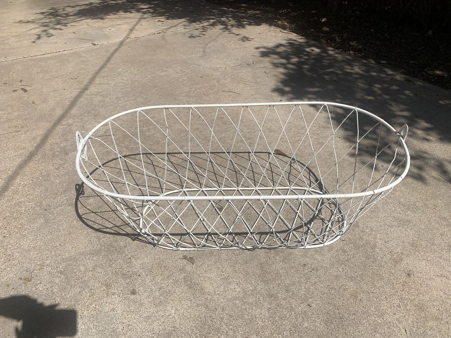 Vintage Bassinet Basket