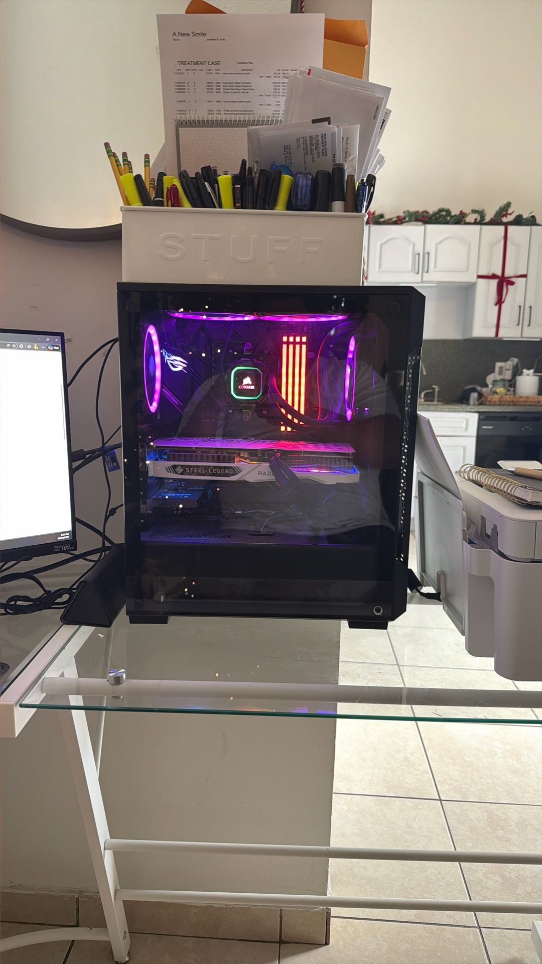 High-End Gaming PC | Radeon Steel Legend GPU | 32GB RGB RAM