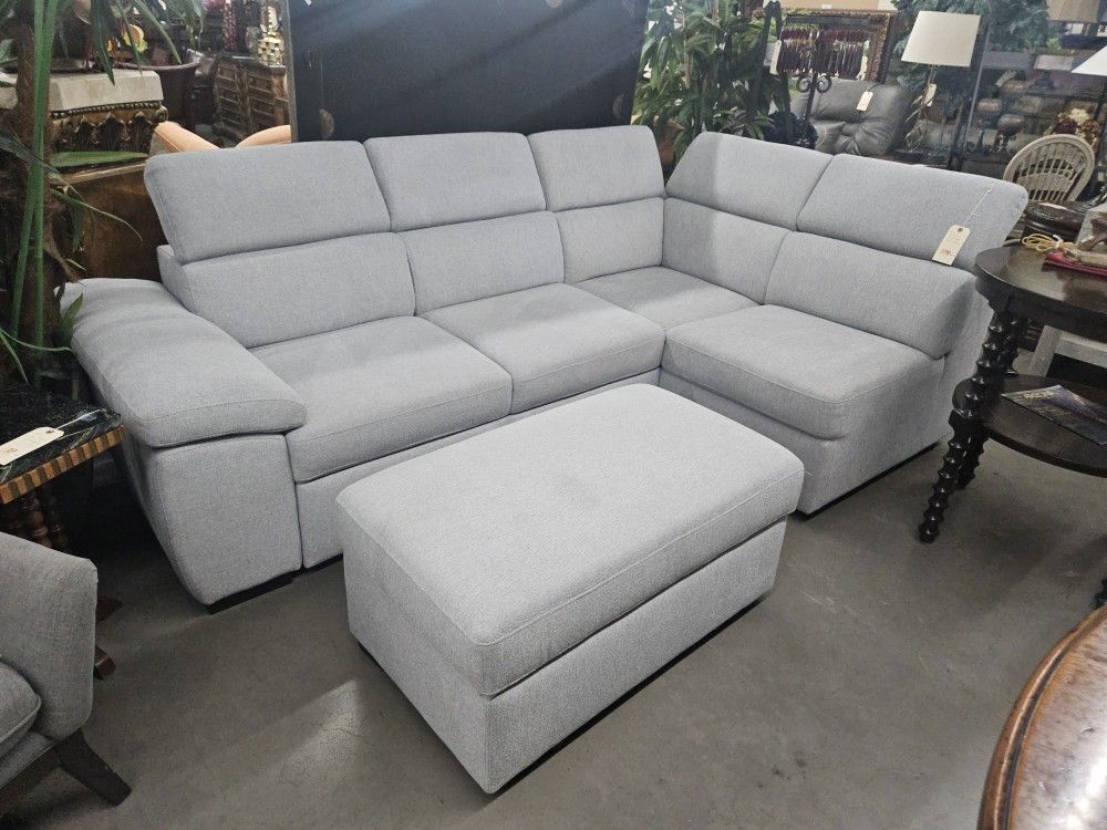 Sectional Sleeper W/ottoman We are located at 2811 East Bell road. Another Time Around Furniture.