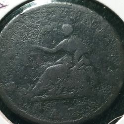 1813 ONE PENNY TOKEN UNFAMILIAR 2ME