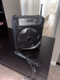 karaoke machine