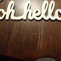 Home Decor/Wooden Sign