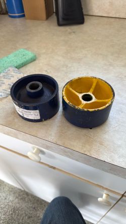 Shop Floor Jack New Front Wheels