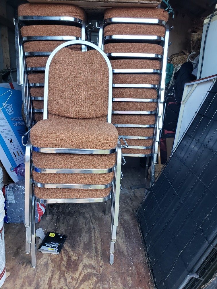 Stacking School/  Church Chairs